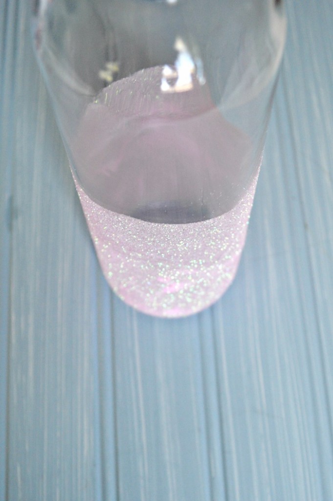 DIY Glitter Vases