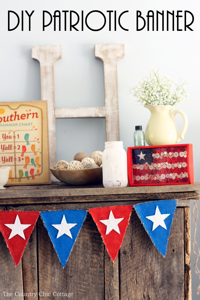 Americana Decor from Craft Sticks