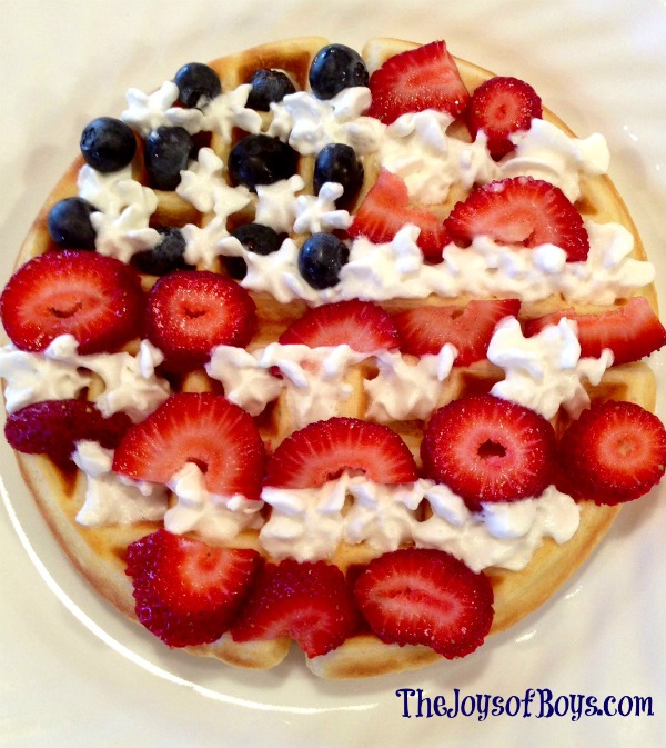 waffles-4th-of-July
