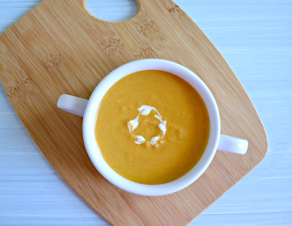 Creamy pumpkin soup recipe