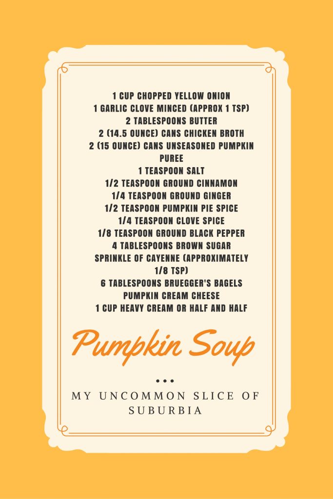 The best pumpkin soup, so creamy and delicious!