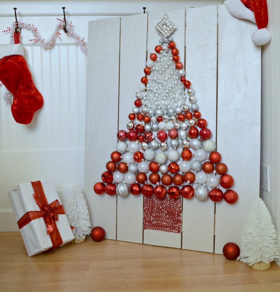 How to create a DIY Ornament display. Great tutorial with step step directions and pictures!