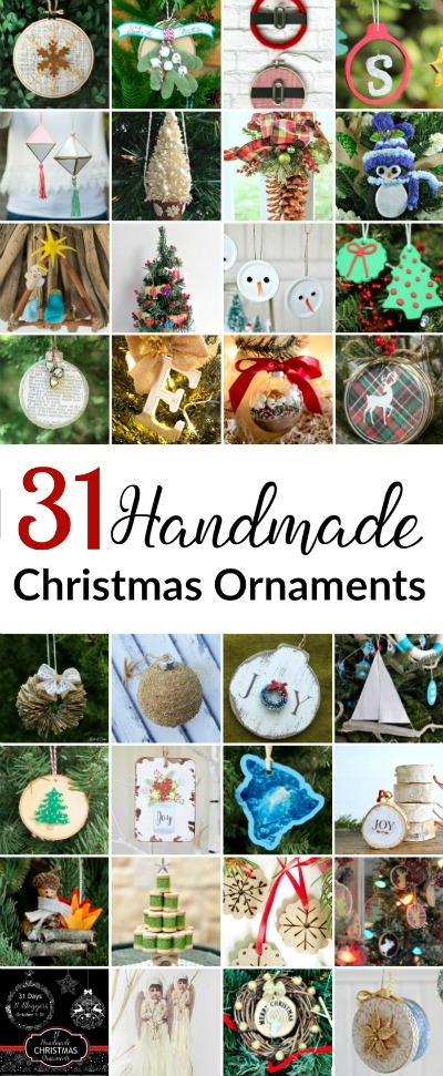 31 Days of Handmade Christmas Ornaments