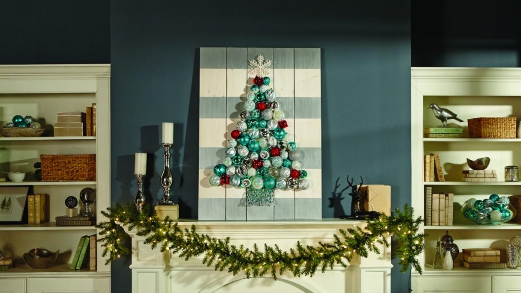 You can make this DIY Christmas Ornament Display at The Home Depot's DIY Workshop coming SOON! #sponsored 