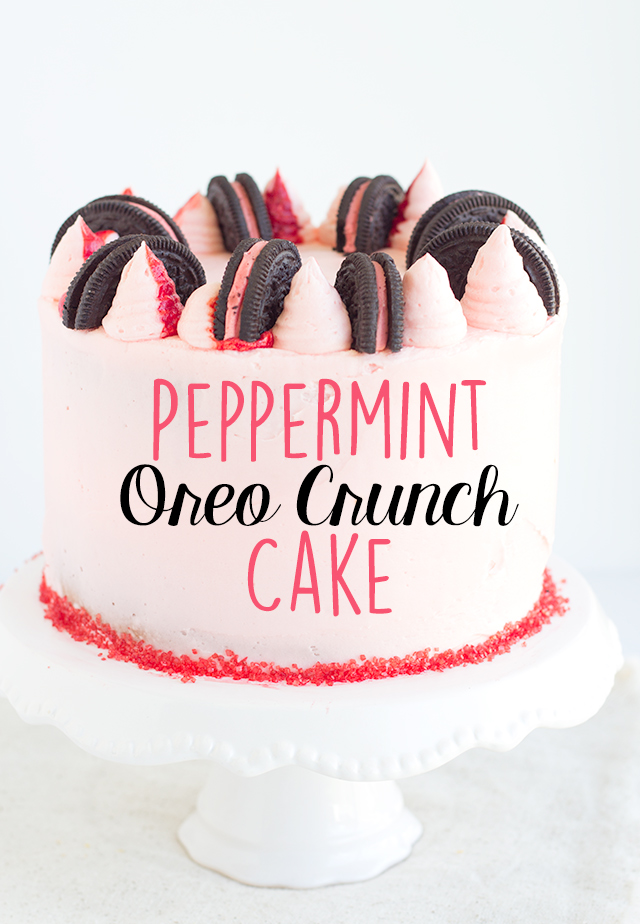 peppermint-oreo-crunch-cake