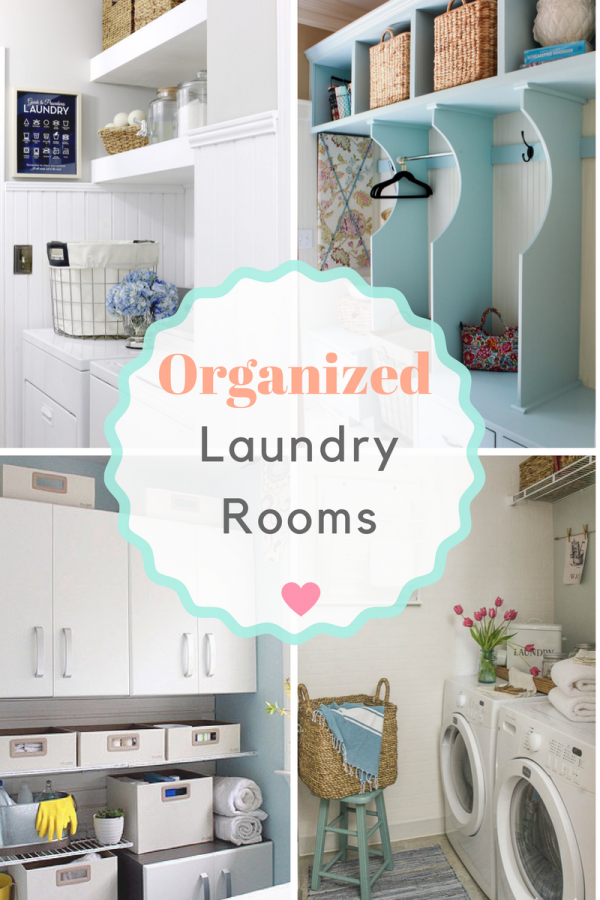 Organized Laundry Rooms - My Uncommon Slice of Suburbia