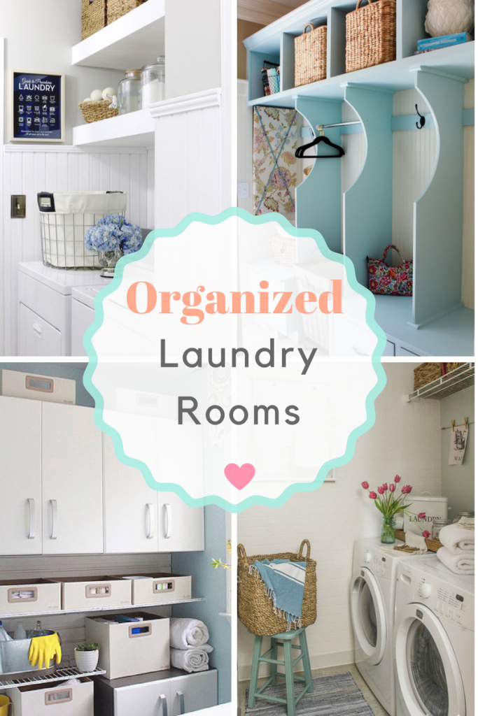 Organized Laundry Rooms - My Uncommon Slice of Suburbia