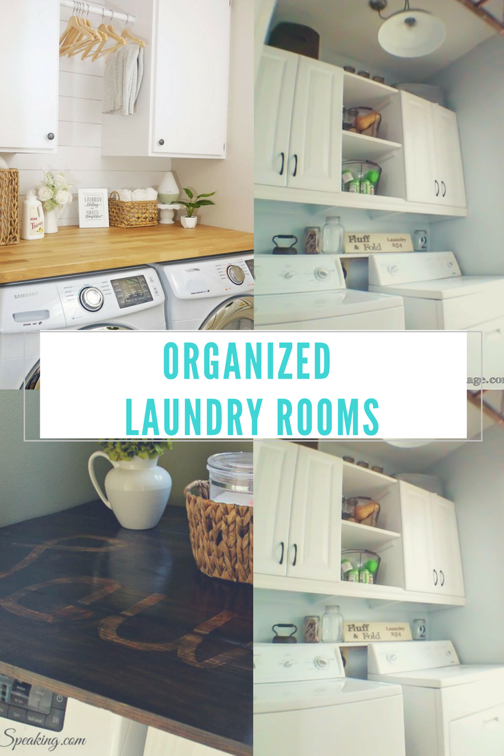 Organized Laundry Rooms