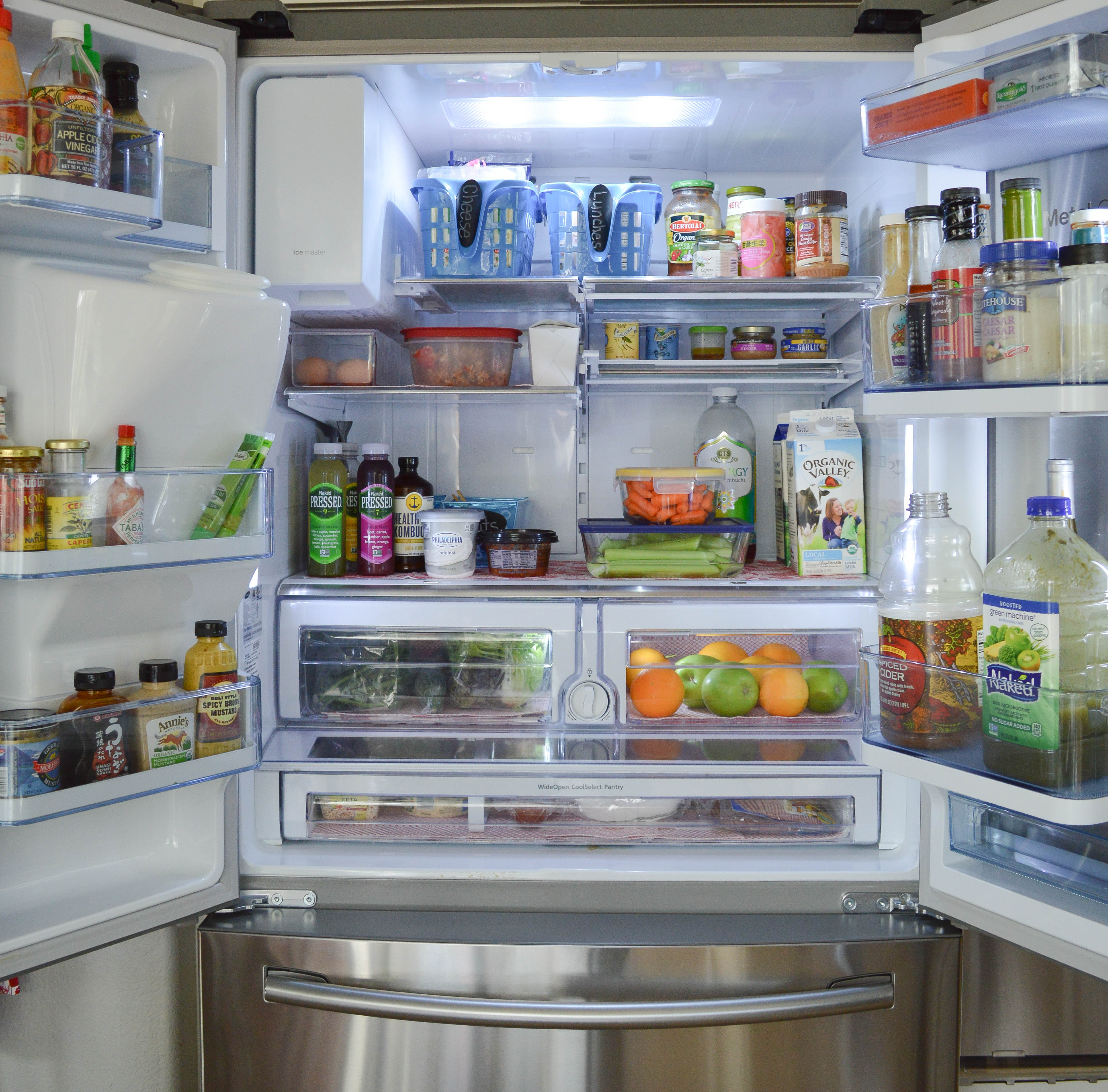 Tips for an organized refrigerator 