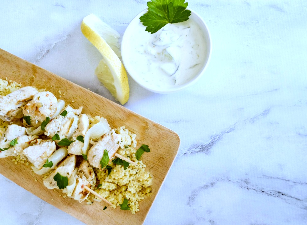 Delicious Greek Chicken Kabobs