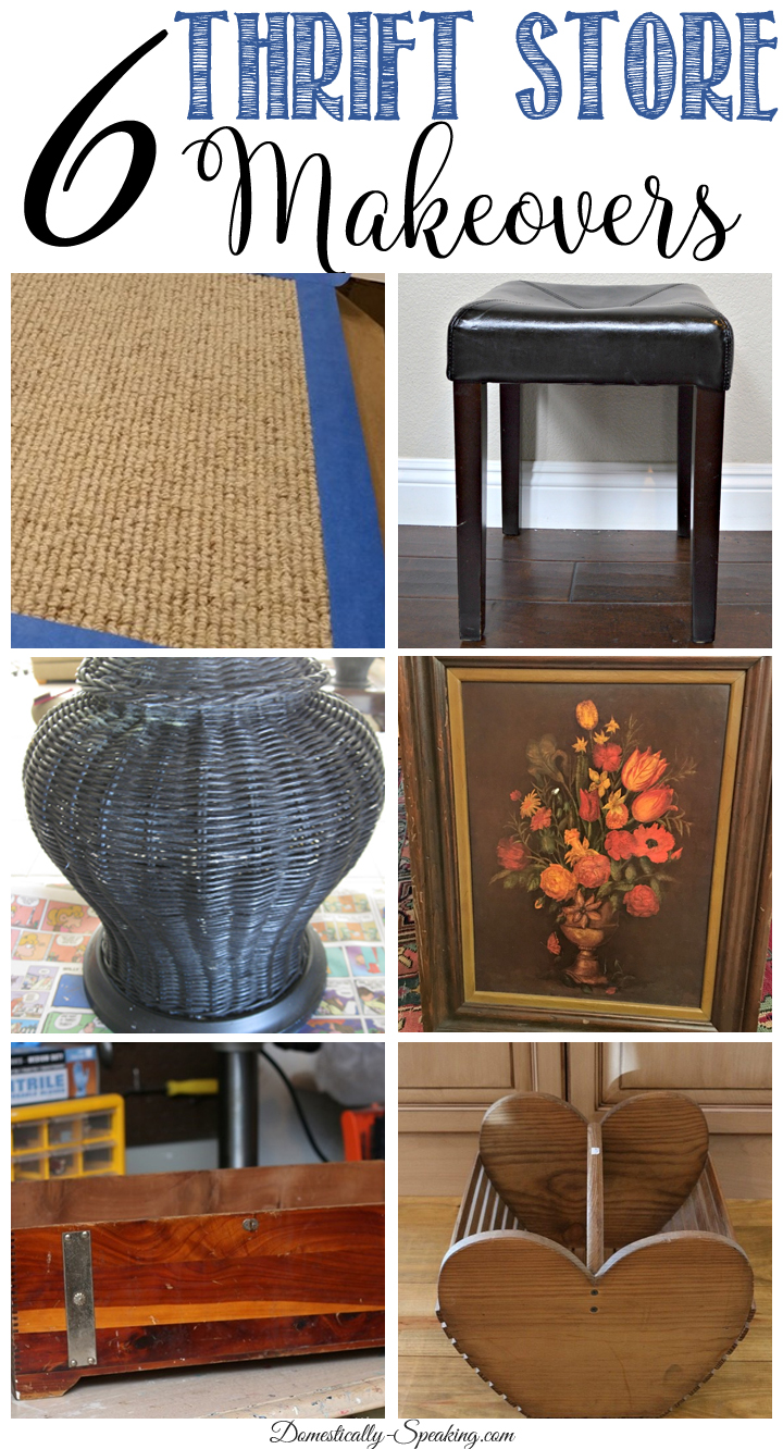 Thrift Store Decor Makeovers