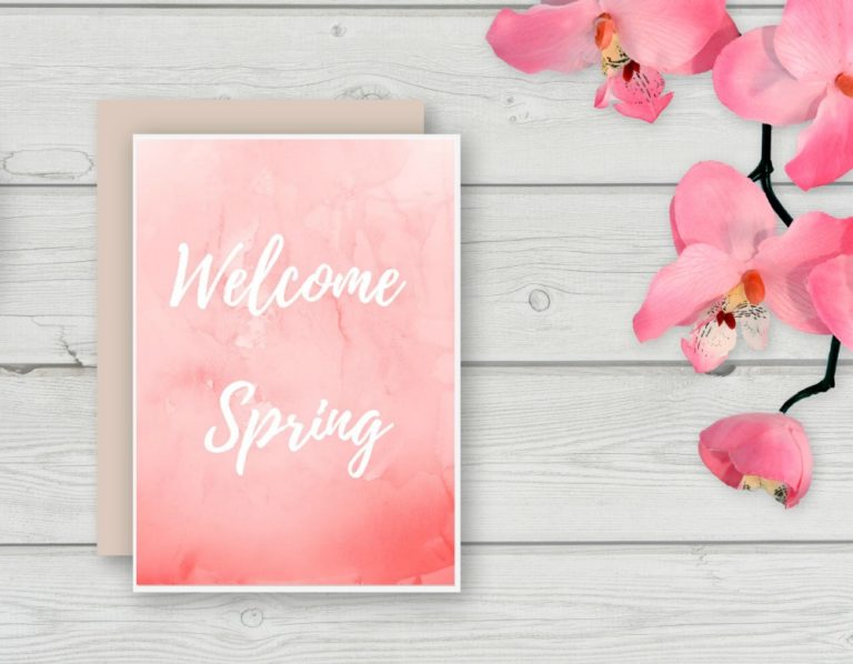 Free Spring Printable you can print out at home My Slice of