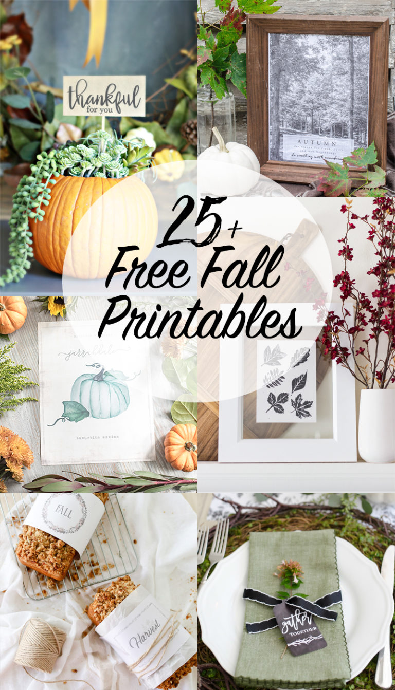 4 Free Water Color Wreath Printables For Fall - My Uncommon Slice of ...