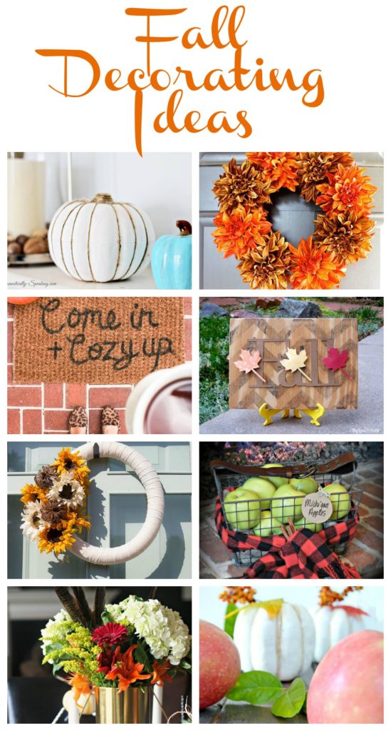 Fall Decorating Ideas, so many great DIY Projects that you can make at home!