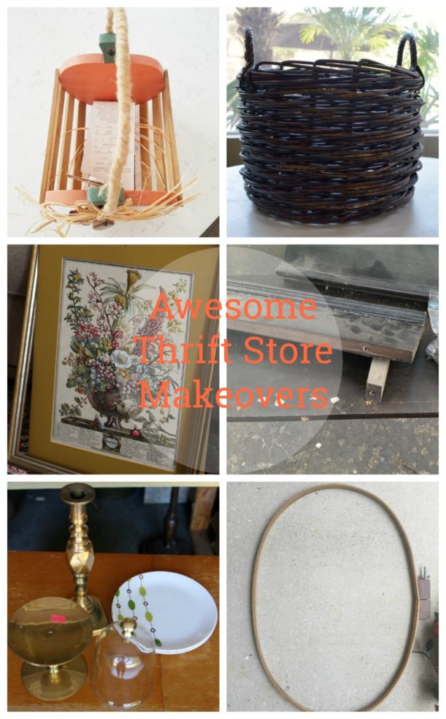 Come see all the fabulous makeover from thrift store finds