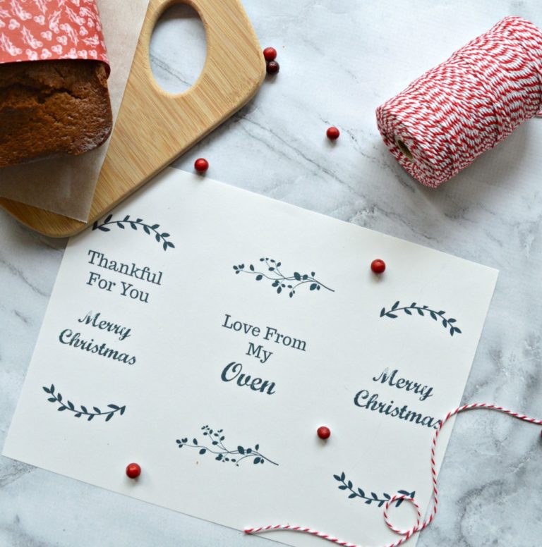 Bread Wrapper Free Printable - My Uncommon Slice of Suburbia