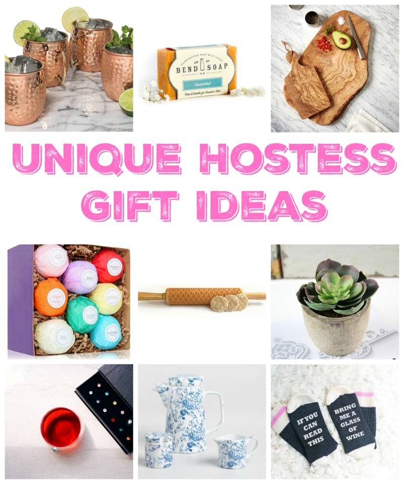 Create a impression and wow the host or hostess with these unique gift ideas!