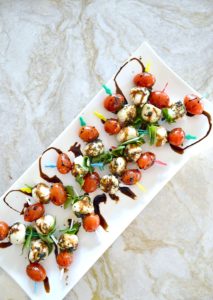 Caprese Skewers - My Uncommon Slice of Suburbia