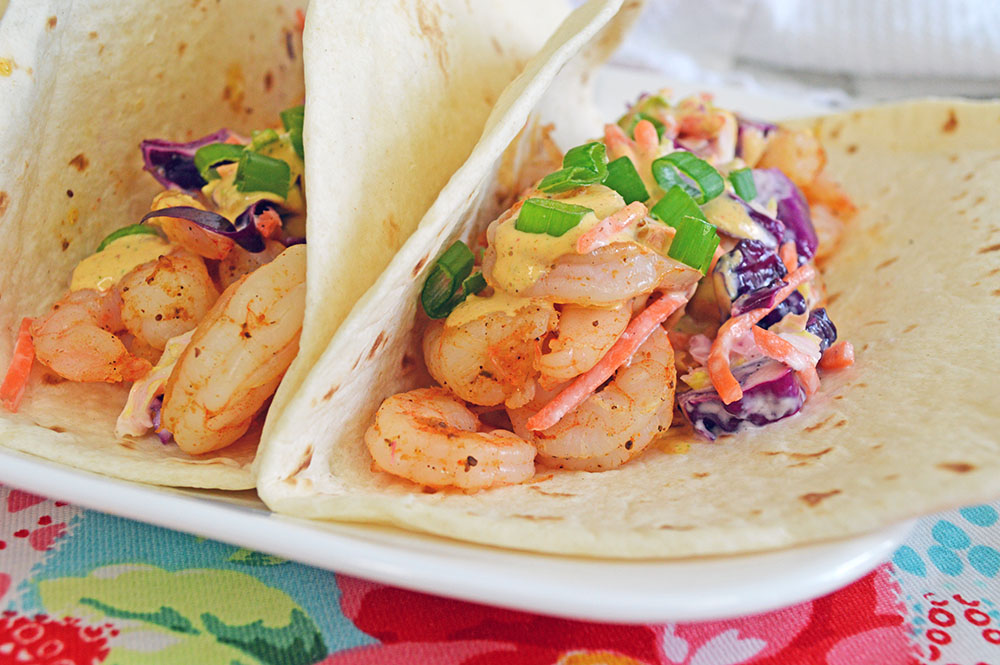 THese delicious Shrimp taco's are so good, you wont have any leftovers!