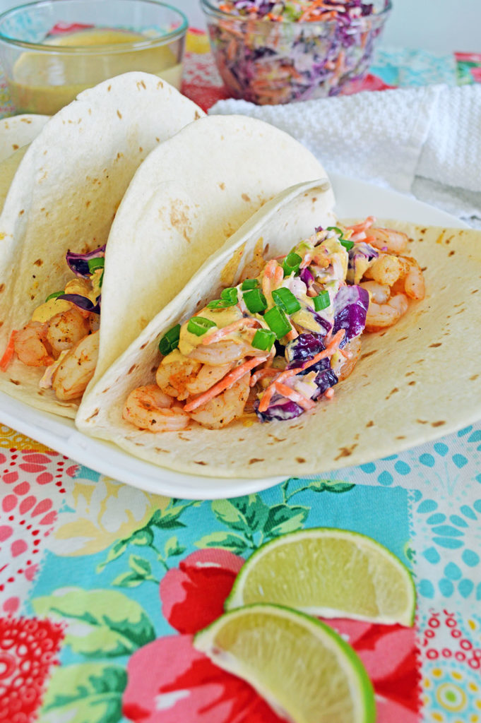 THese delicious Shrimp taco's are so good, you wont have any leftovers!