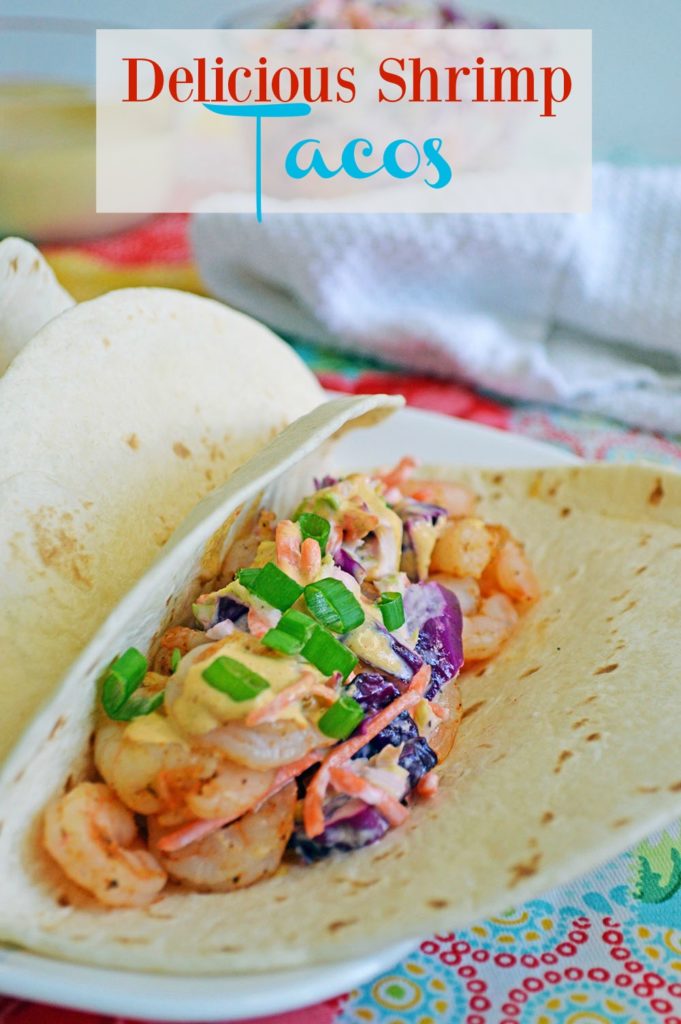 Delicious Taco's with a chipotle cream sauce and a crunchy slaw, so yummy!