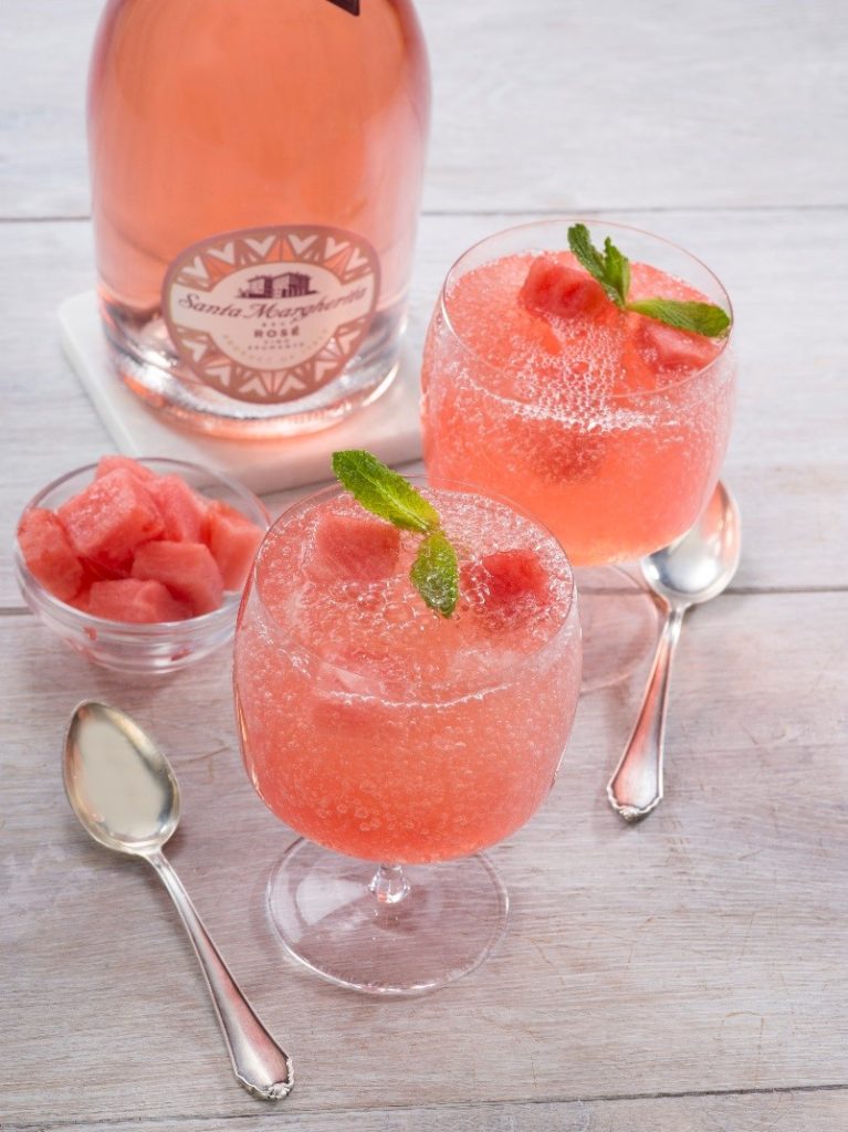 Delicious recipe for Froze watermelon Granita