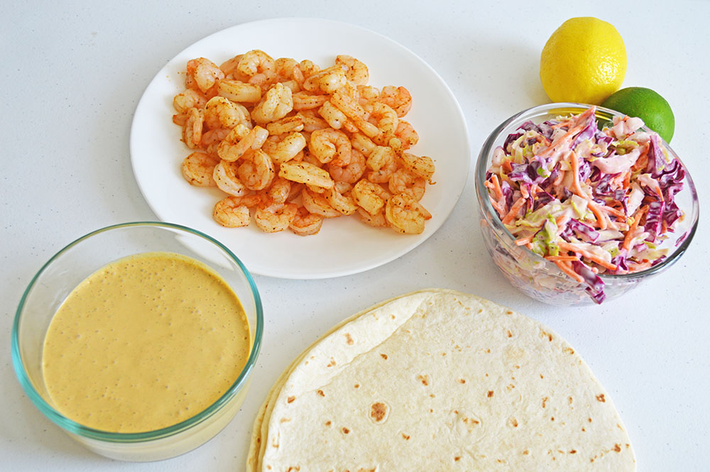 THese delicious Shrimp taco's are so good, you wont have any leftovers!