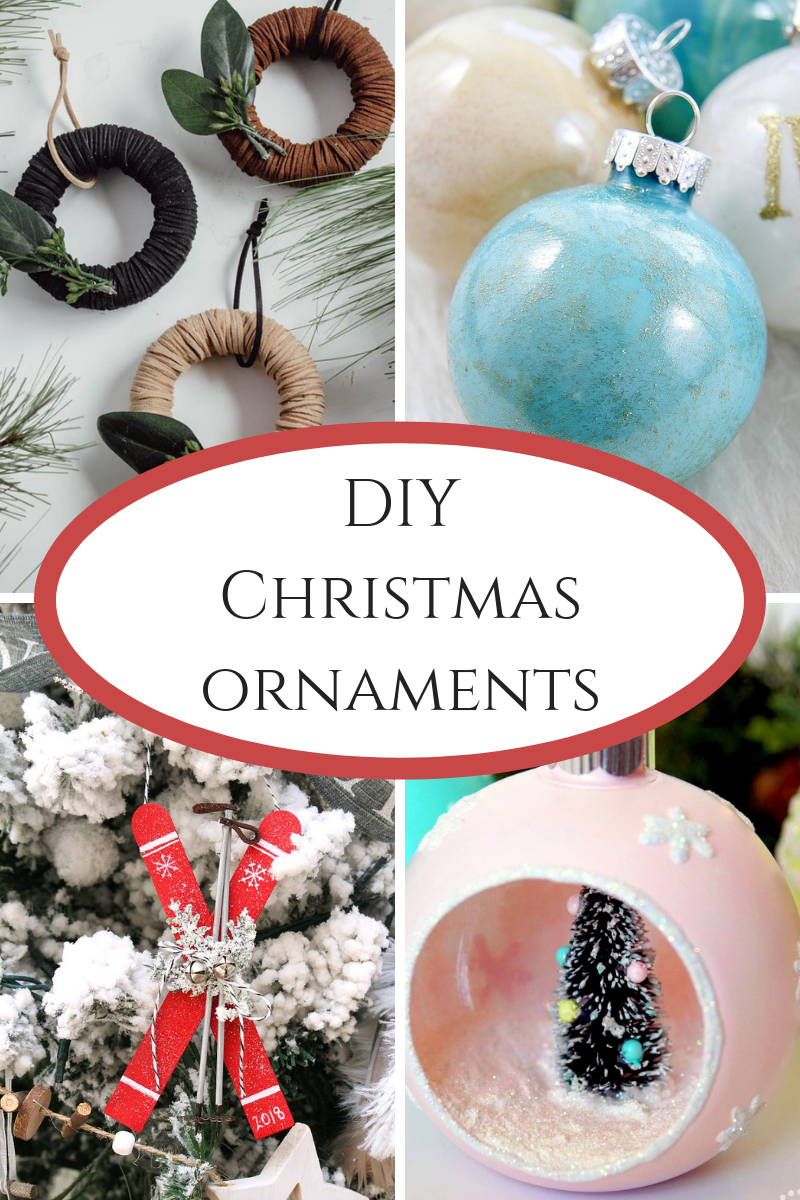 DIY Christmas Ornaments At Inspire Me Monday #243