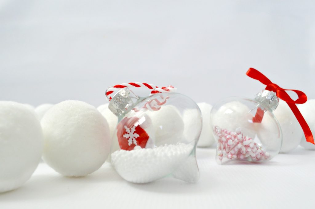 Learn how to make this fun glass filled ornaments