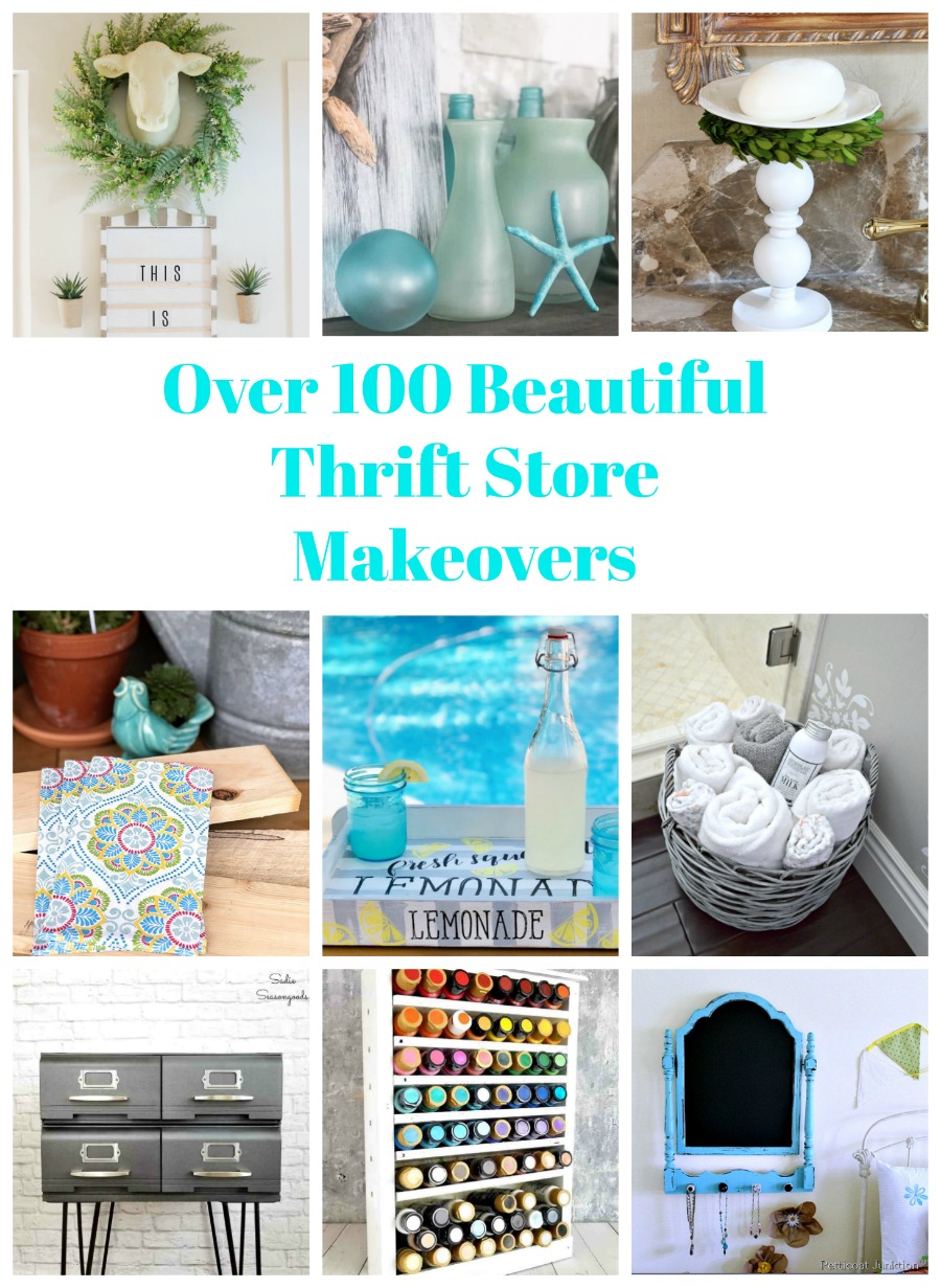 Over 100 Beautiful Thrift Store Projects