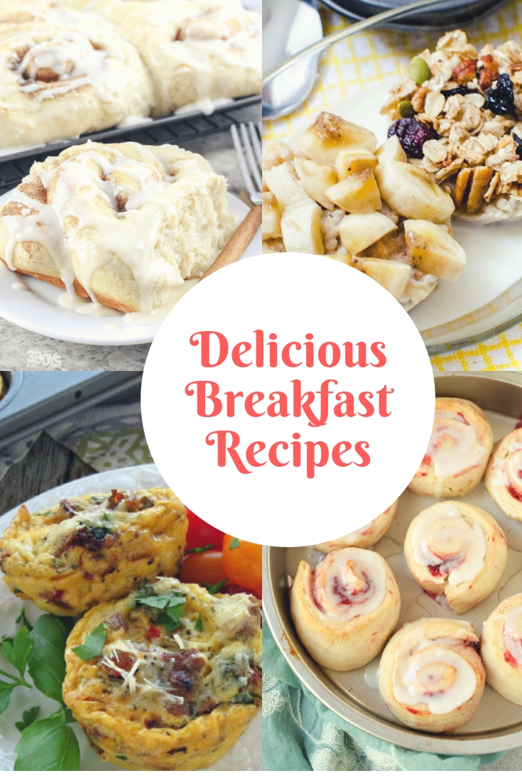 Delicious Breakfast Recipes At Inspire Me Monday