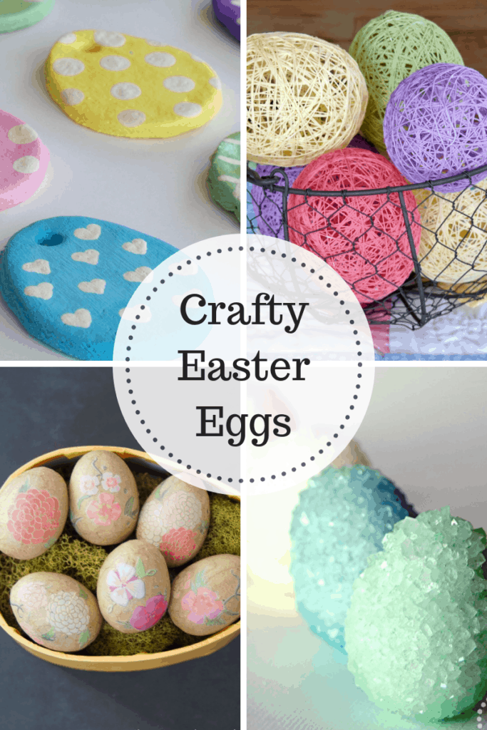 Crafty Easter Eggs at Inspire Me Monday