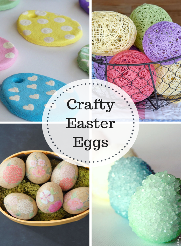 Easter Egg Crafts At Inspire Me Monday