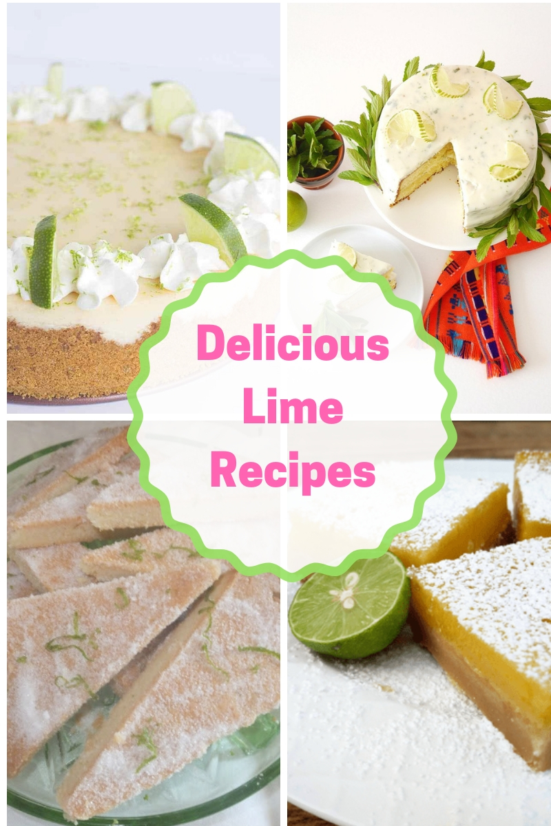 Delicious Lime Recipes at Inspire Me Monday