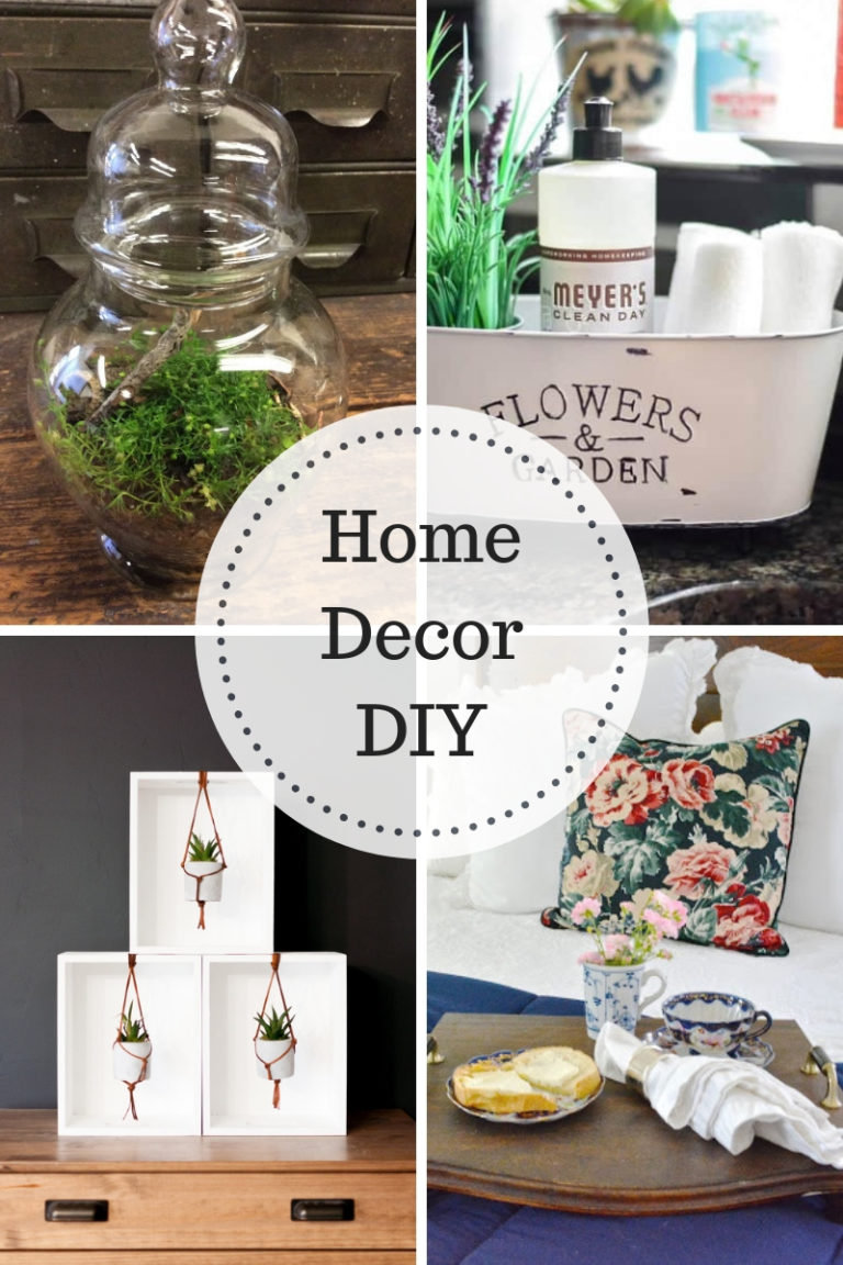 DIY Home Decor at Inspire Me Monday