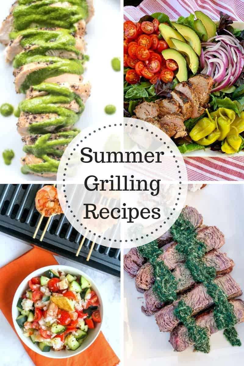 Summer Grilling Recipe’s at Inspire Me Monday