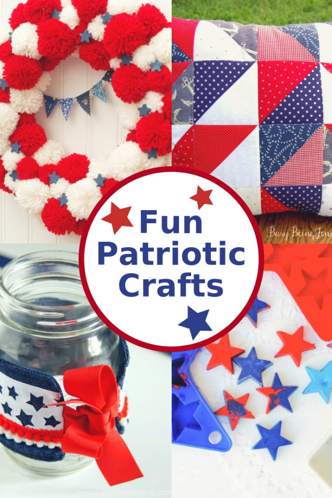 Fun Patriotic Crafts At Inspire Me Monday - My Uncommon Slice of Suburbia