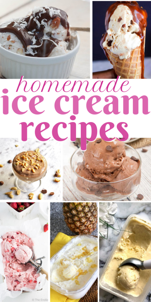 Delicious Homemade Ice Cream Recipes you can make at home