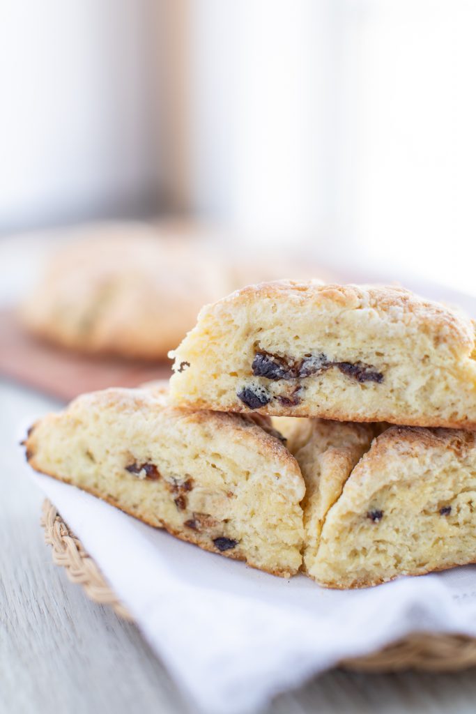 Cast Iron Skillet Fig and Cardamom Scones