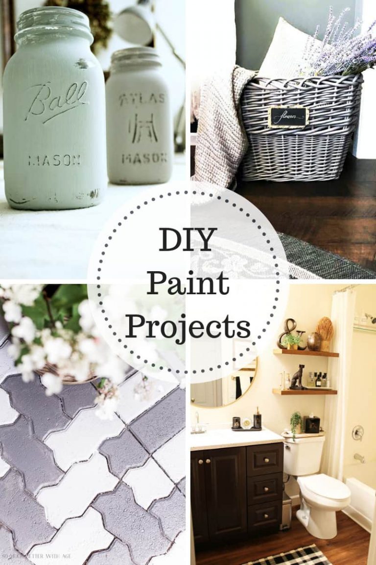 DIY Paint Projects at Inspire Me Monday