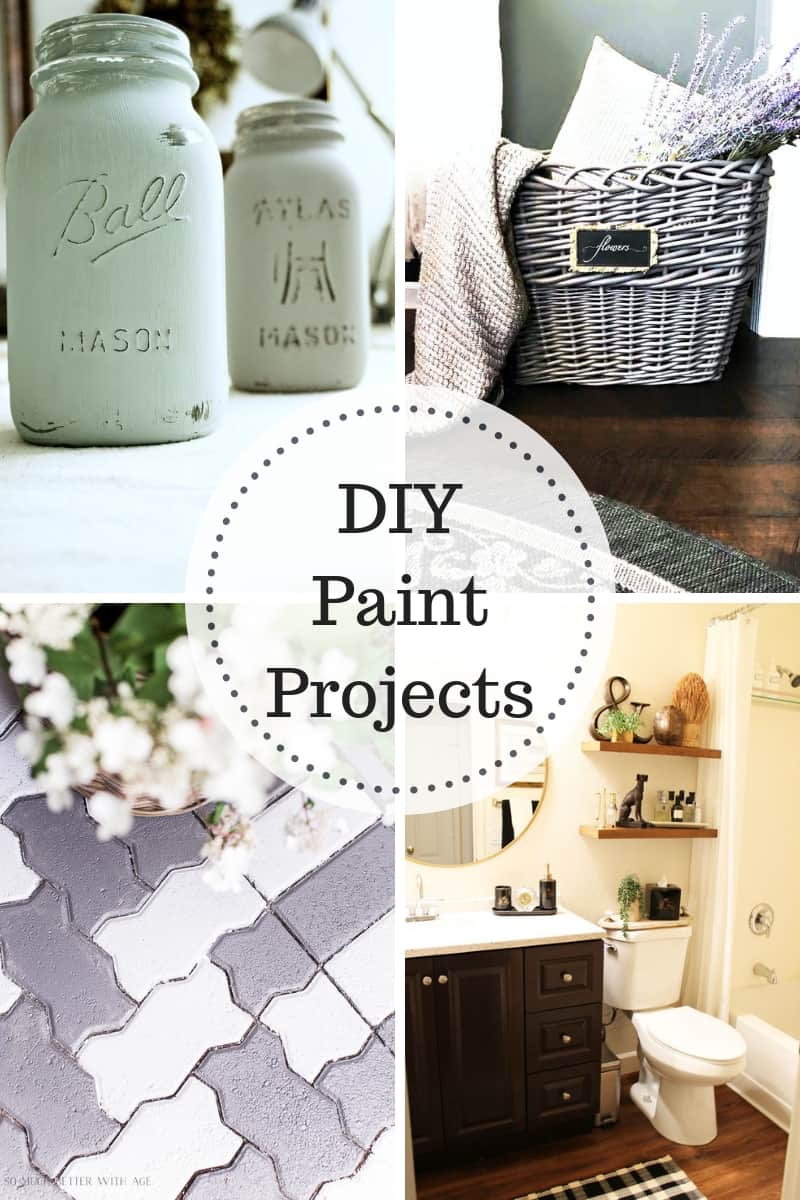 DIY Paint Projects at Inspire Me Monday