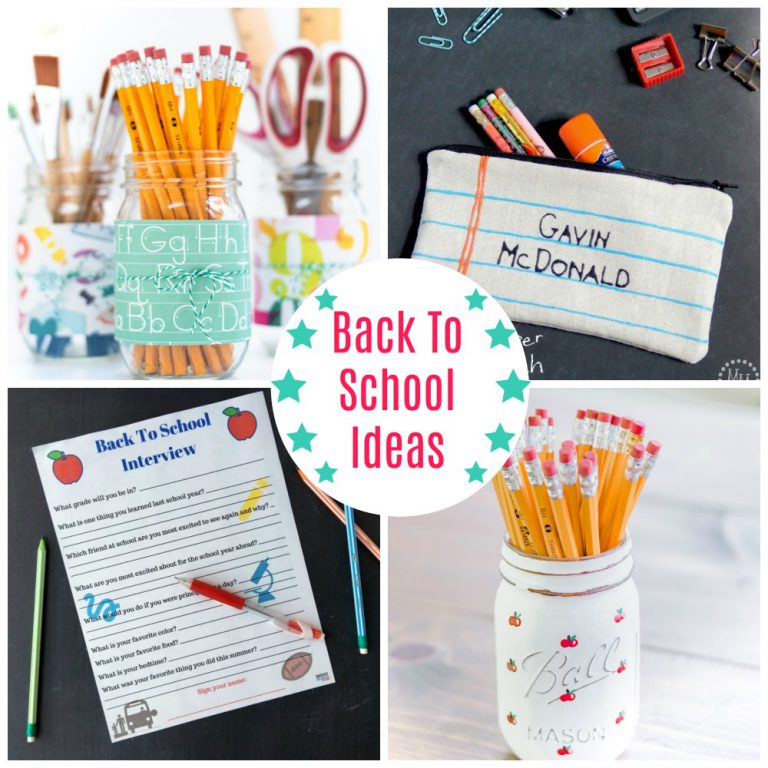 Back To School Ideas At Inspire Me Monday
