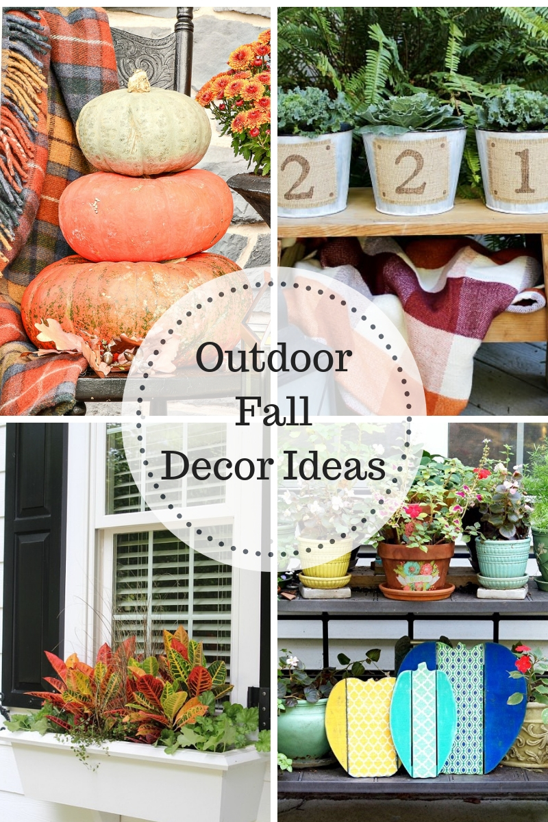 Outdoor Fall Ideas At Inspire Me Monday