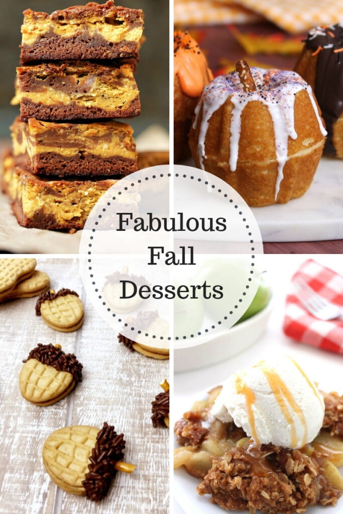 Fall Desserts at Inspire Me Monday