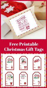 Christmas Gift Tag Set Free Printable - My Uncommon Slice of Suburbia