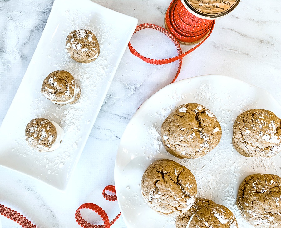 Gingerbread Whoopie Pies