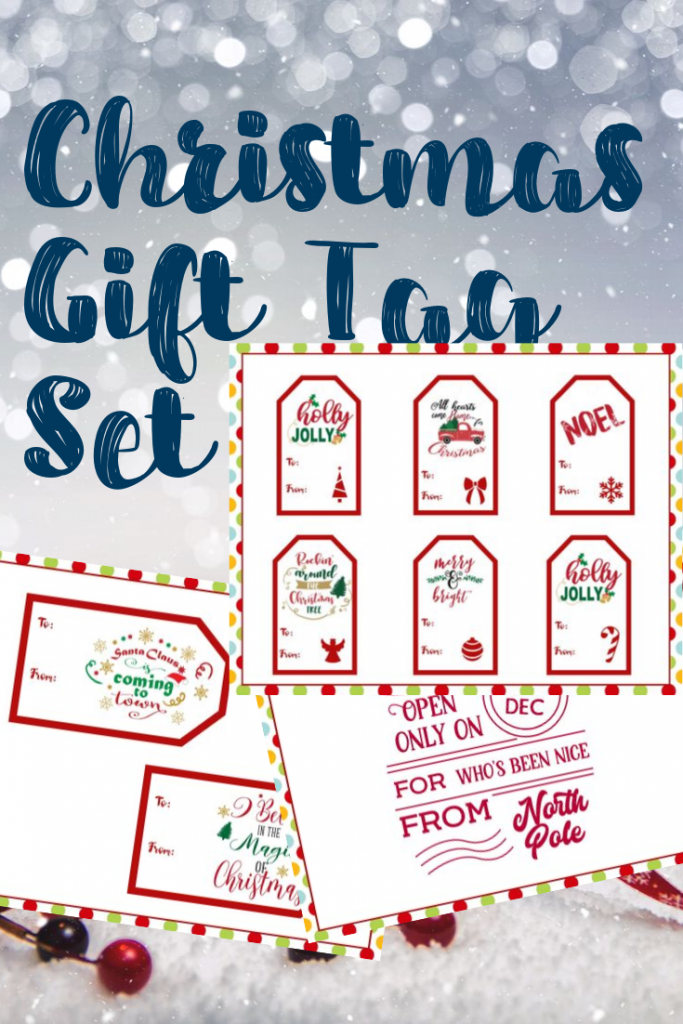 Christmas Gift Tag Set Free Printable - My Uncommon Slice of Suburbia