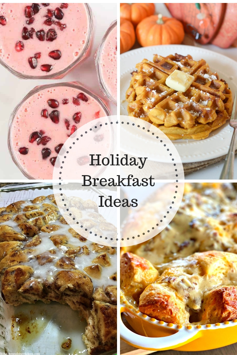 Holiday Breakfast Ideas At Inspire Me Monday