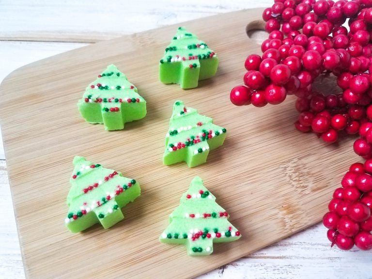 Christmas Tree Sugar Scrub Bars