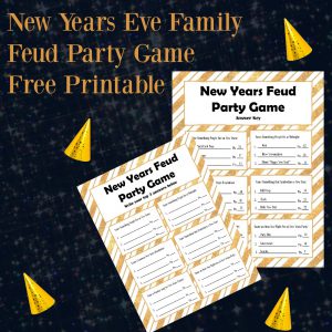 New Years Eve Family Feud Party Game Free Printable - My Uncommon Slice ...